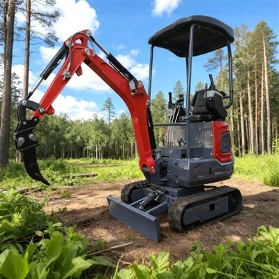 SLM12Q 1,25tonový bager s kabínovým minibagrom